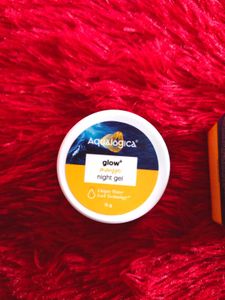 Aqualogica Glow+ Mousse Vitamin C Night Gel with P