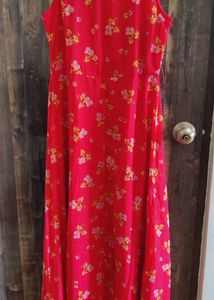 Floral Print Maxi Dress