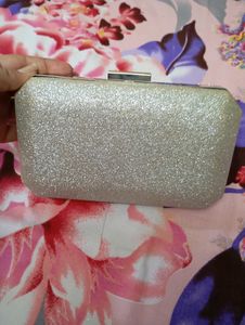 Glitter &amp; Sequined Wedding Bridal Clutch