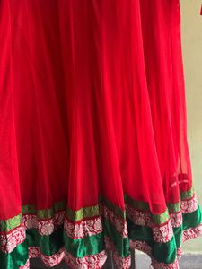 Red Anarkali ❤️