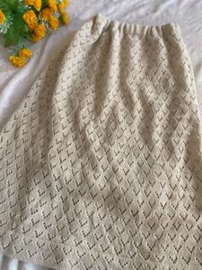 Premium Whitish Skirt✨