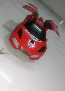 Makkah Labbikallah Sound With 360 Rotation Red Car