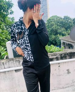 Chic Animal Print Shirt