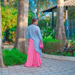 High Love Kurti &amp; Skirt