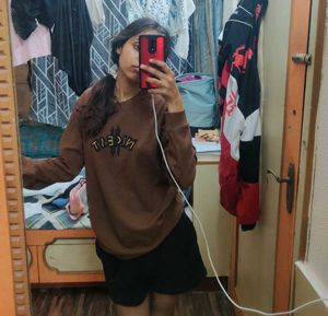 Brown &#39;Nicest&#39; Long Sleeve Tee