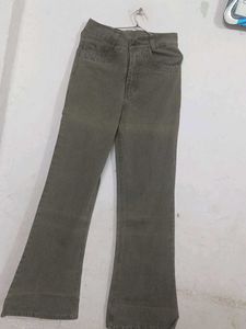 Vintage Brown Bell Bottom Jeans