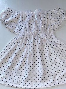 Polka Dot Babydoll Top🌸✨