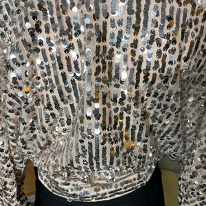 Top with Deep V Neck