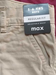 Maths Kids Boys Regular Fit 5 To 6 Years Trouser