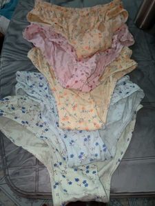 Floral Print Panties (Set of 3)