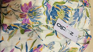 Floral White kurti - Zudio