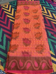 Elegant Floral Print Saree