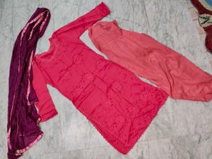 Kurta Salwar And Dupatta