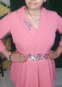 Peach Colour Cordset