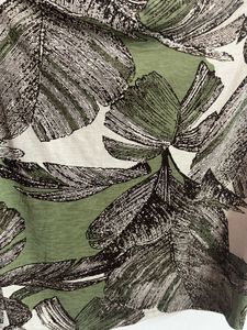 Leaf Print Skirt