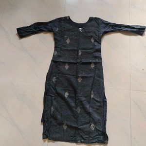 Elegant Black Kurti