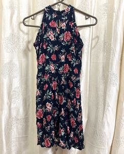 Floral Halter Dress