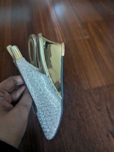 Silver Sparkly Heels