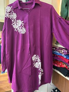 Cotton Chikankari Coord Set