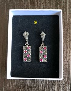 Jewellery Set Silver Oxidized 92.5