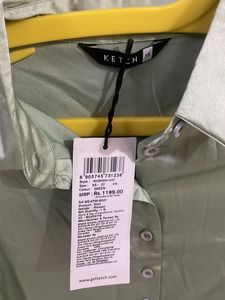 Satin Sea Green Shirt