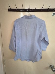 Cinched waist Button-Down Shirt - westside