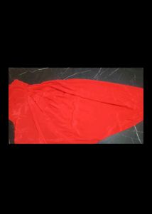 Embellished Gajari Colour Net Aur Crapeab