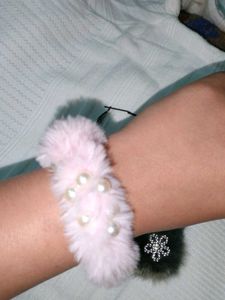 Fuzzy Hair Tie Set