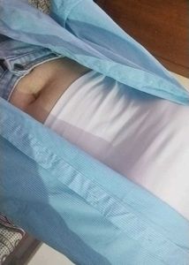 Blue Lace Shirt