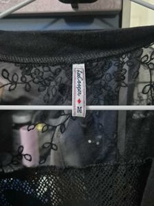 Black Lace Shrug