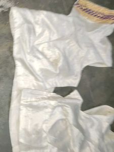 Off White Saree