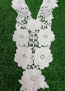 White Floral Lace Applique