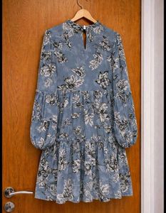 Floral Print Mini Dress