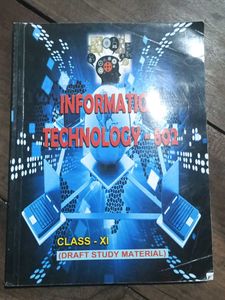 Information Technology Book For Class XI