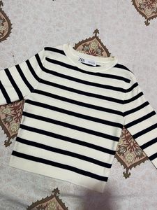 ZARA New Stripped Top