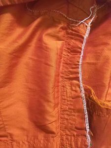 poly silk material Blouse