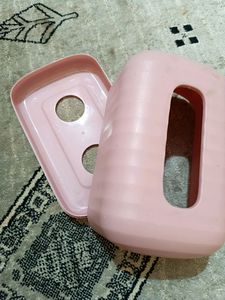 Pink Tissue Holder Box