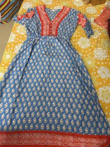 Boho Print Midi Dress