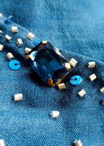 Beautiful Stone Work Kurti