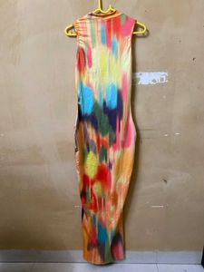 Abstract Bodycon Dress