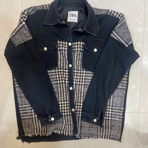 Black Shacket From Zara