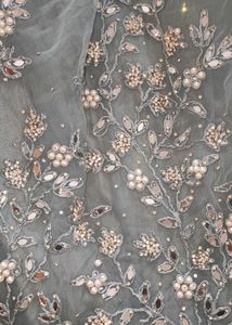 grey Lehenga Choli With Dupatta