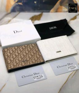 CHRISTIAN DIOR MENS WALLET WITH BOX