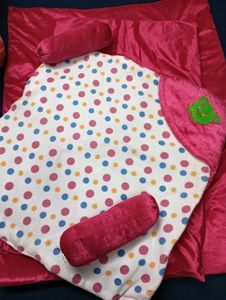 Blanket With Two Bolester Pillow