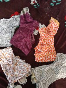 Colorful blouse Bundle of 8