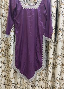 Very beautiful personally designed v shape purple