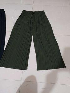 Pleated Palazzos set of 2