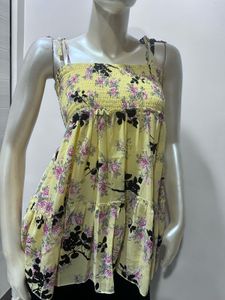 Floral Yellow Top