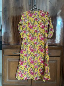 Floral Print Kurta