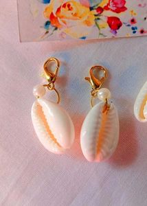 New Handmade Cowri Earrings